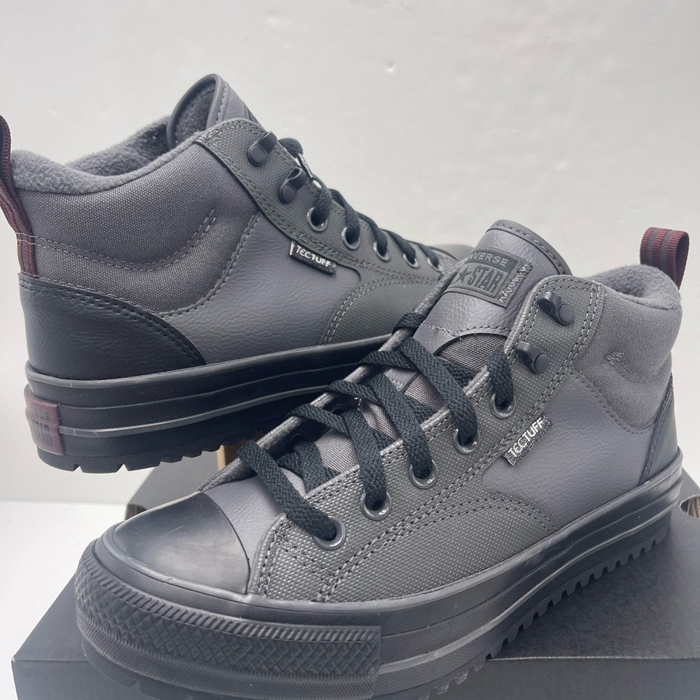 Converse Men’s
CTAS MALDEN STREET BOOT MID DARK MATTER/BLACK/BLOODSTONE Sneakers - Picture 10 of 16